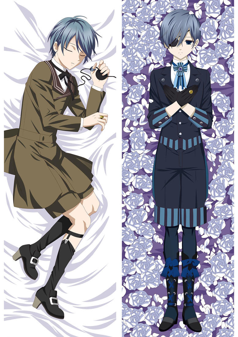 Black Butler - Sebastian Michaelis Dakimakura 3d japanese anime pillow